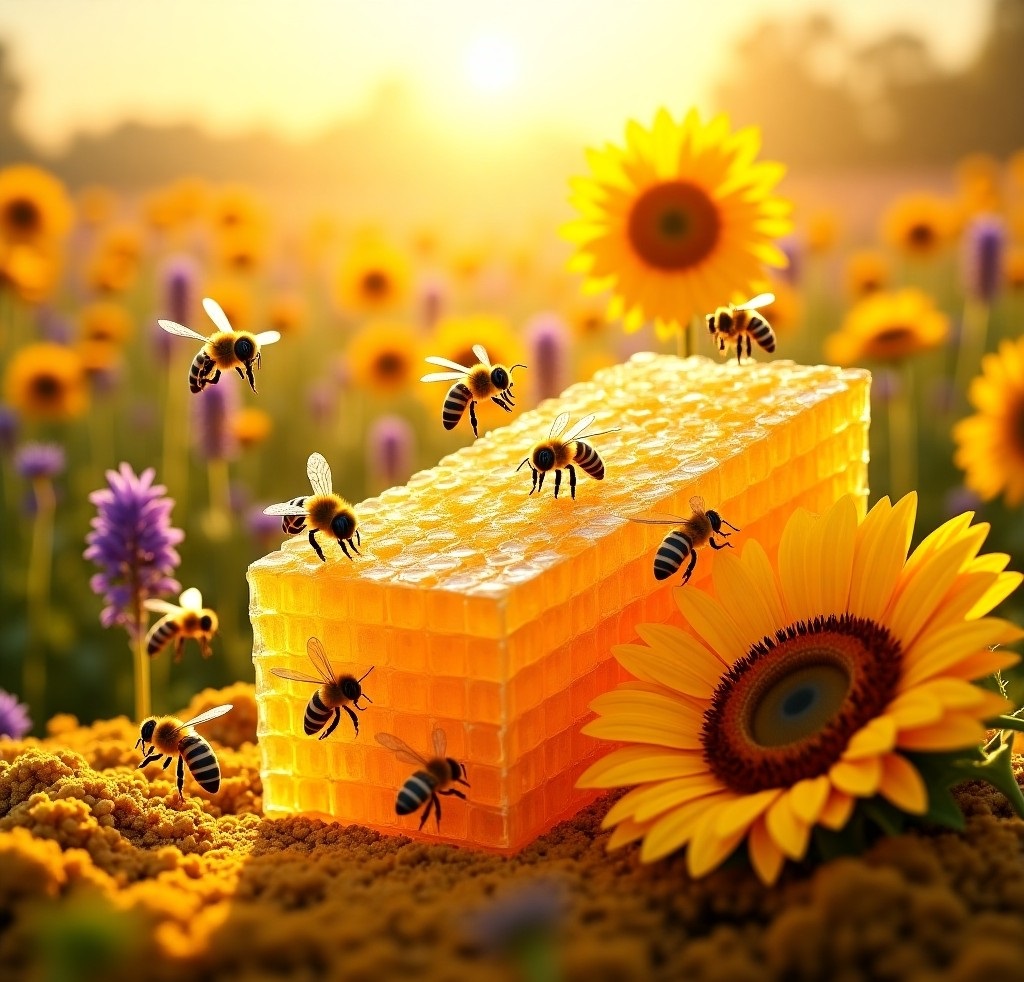 Comment les abeilles font le miel