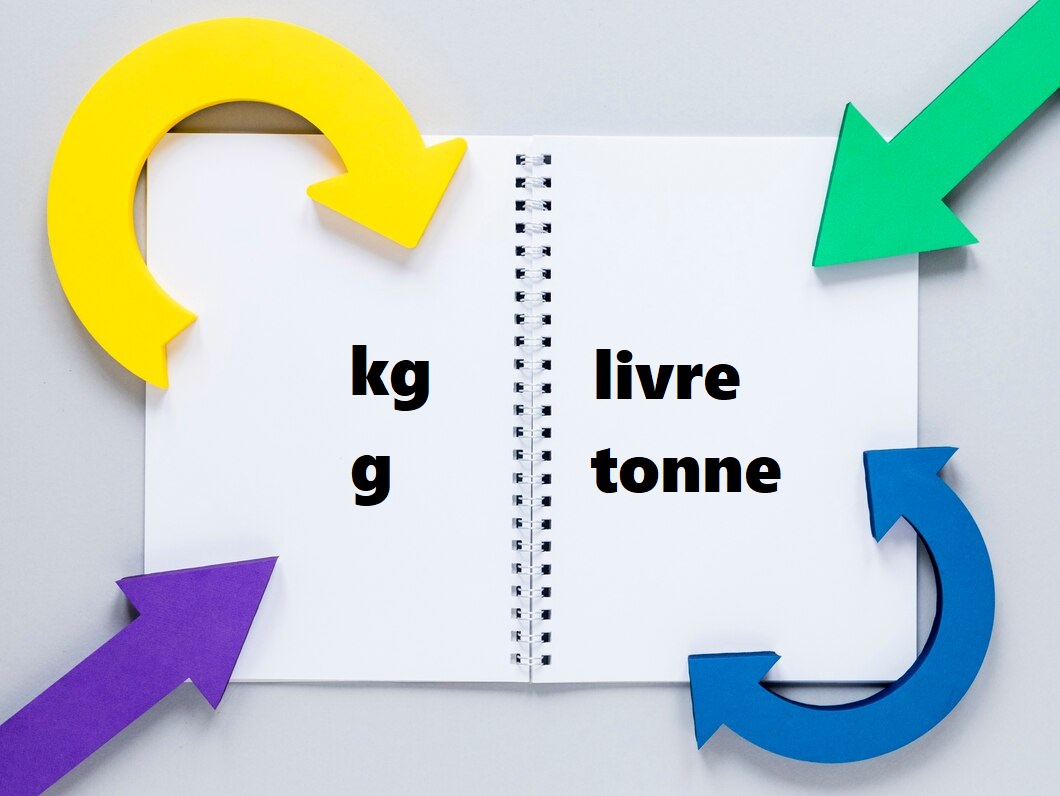 convertisseur masse