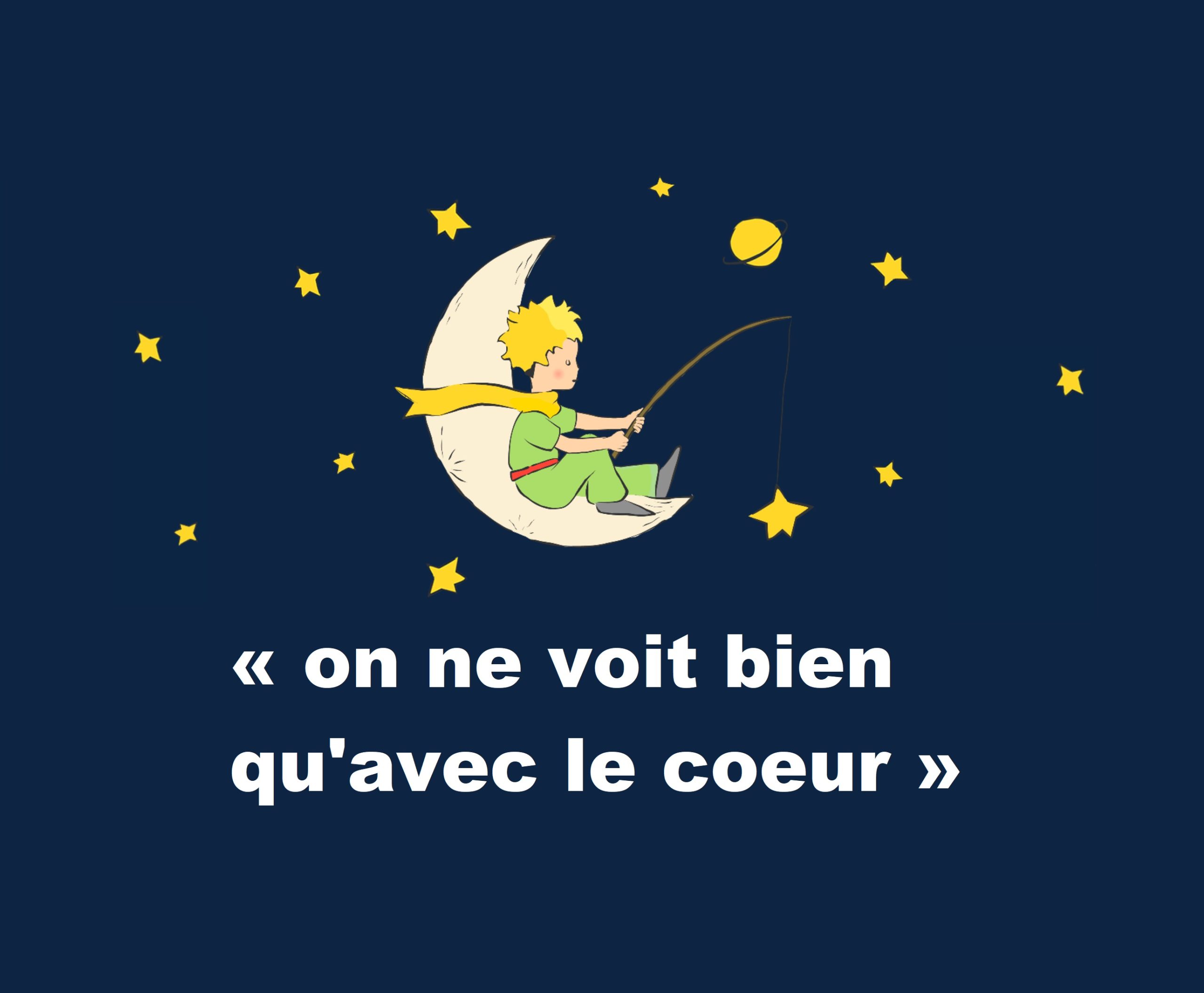 on ne voit bien qu'avec le coeur