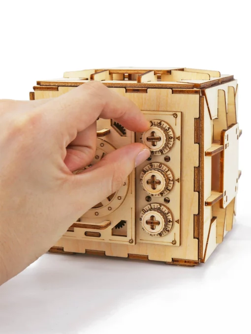 Casse-tête coffre en bois – Image 7