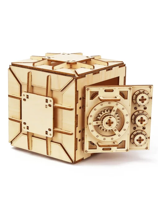 Casse-tête coffre en bois – Image 6