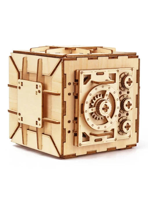 Casse-tête coffre en bois – Image 3