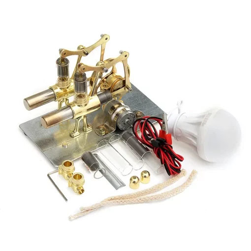 Moteur Stirling double cylindre – Image 9