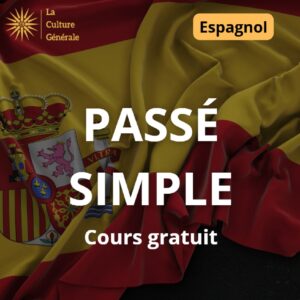 passé simple espagnol