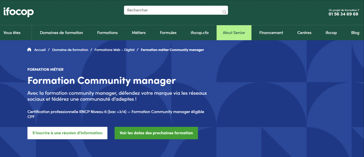 Ifocop - Formation Community manager
