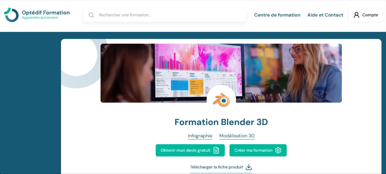 Formation Blender OPTEDIF